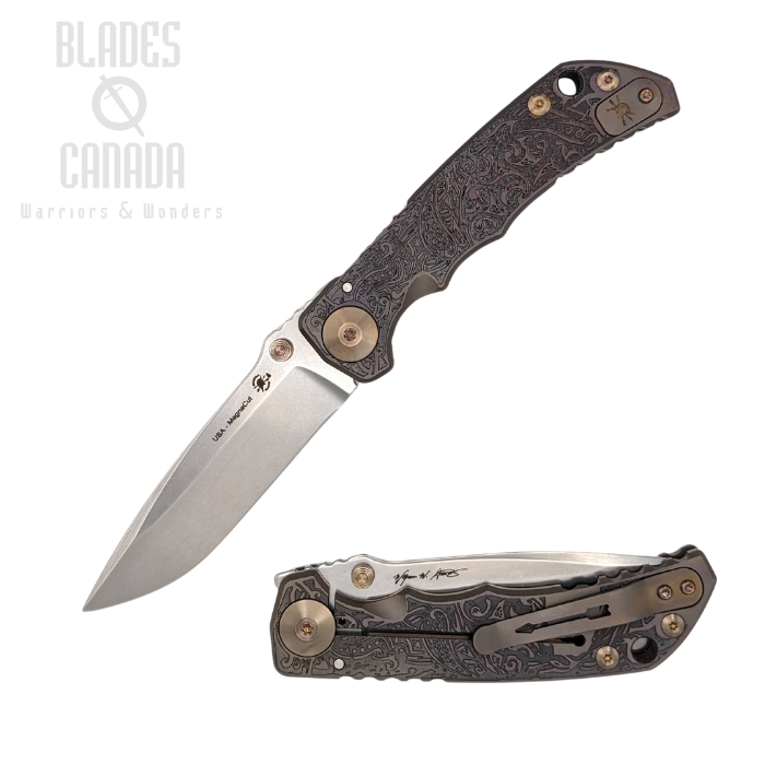 Spartan Blades Harsey Special Edition Folding Knife, Magnacut, Relic